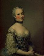 Alexander Roslin Countess Mniszech, France oil painting artist